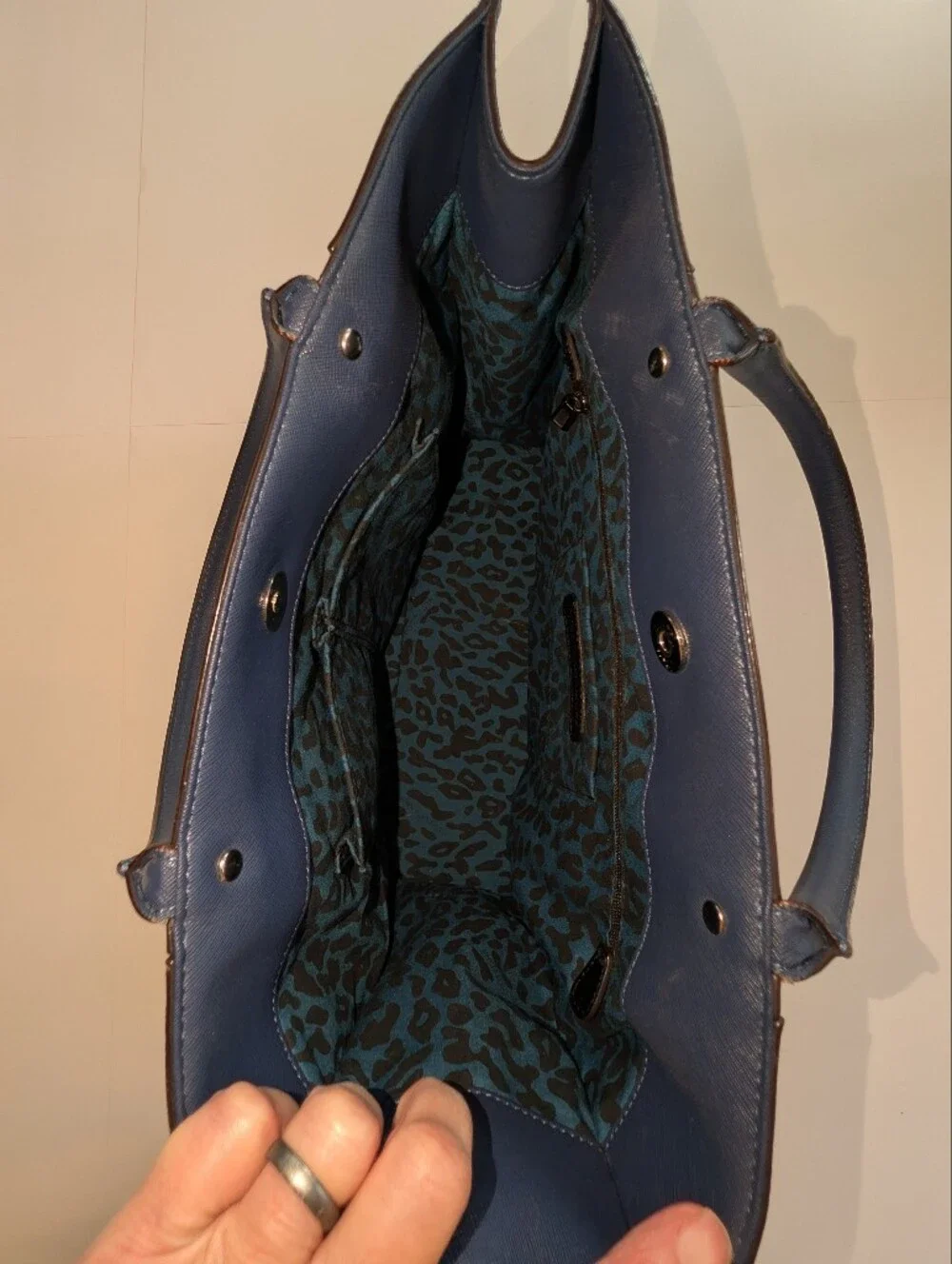 Rebecca Minkoff Large MAB Tote, Navy Blue